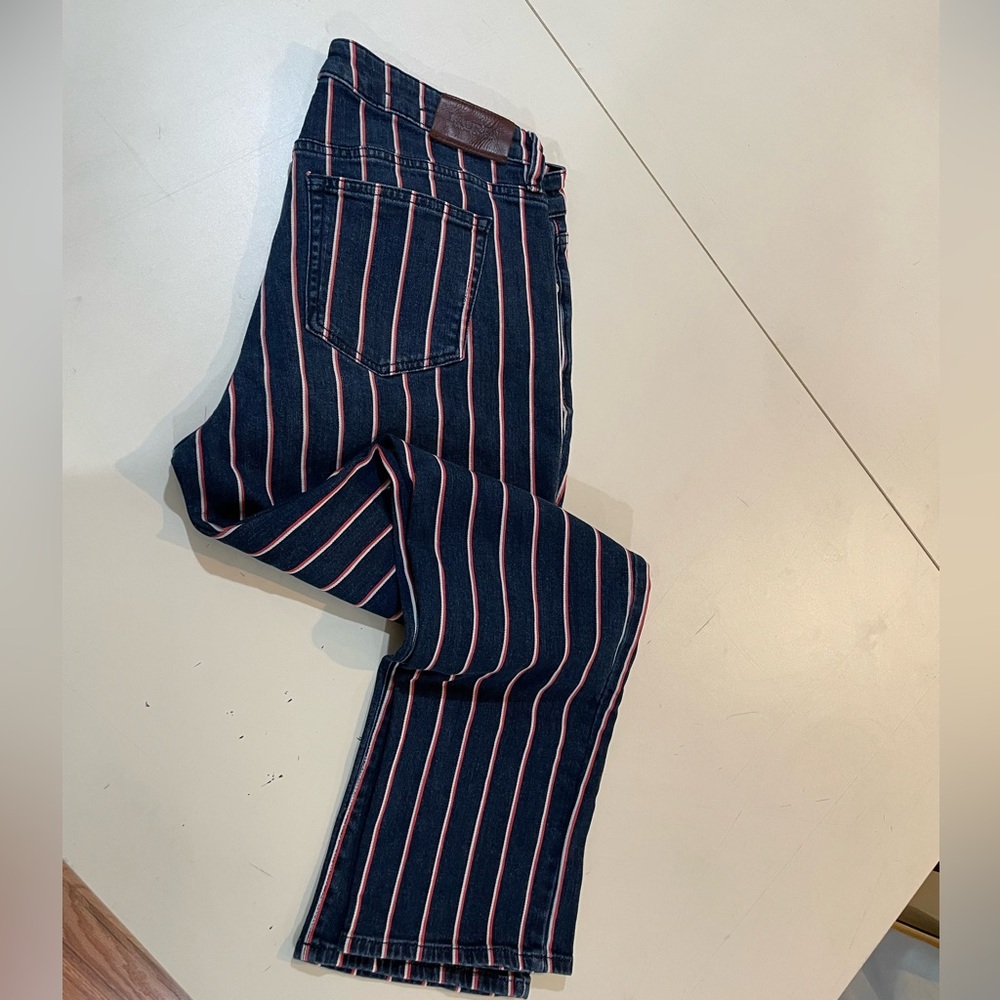 Ralph Lauren Denim with Red and White Stripes
